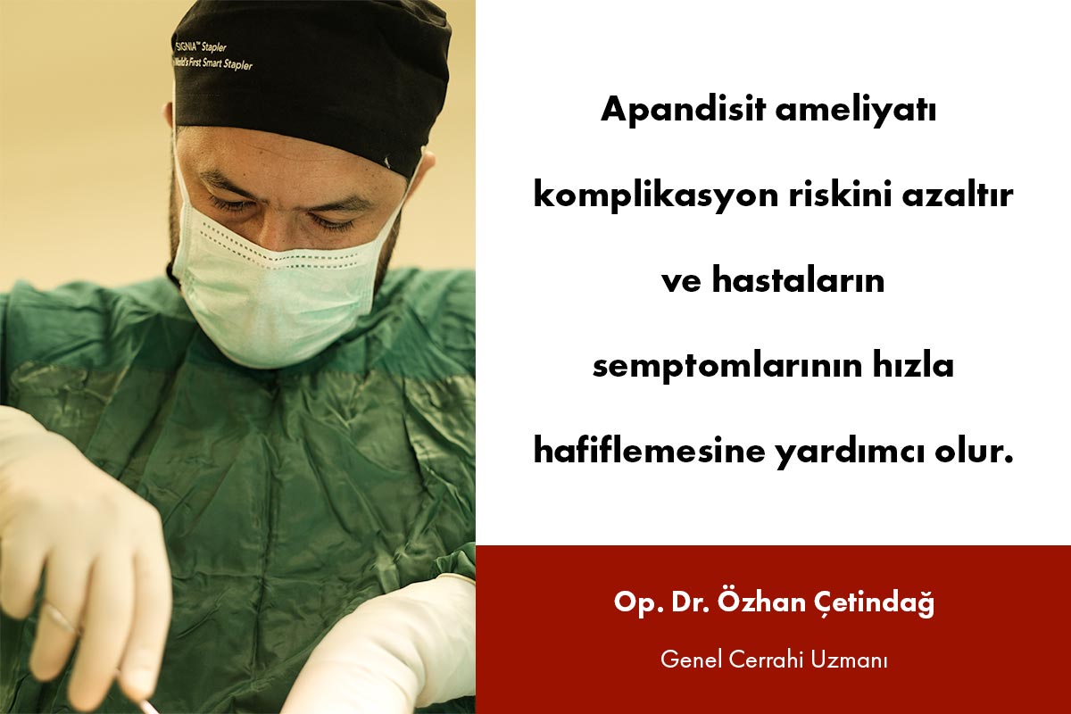apandisit ameliyatı