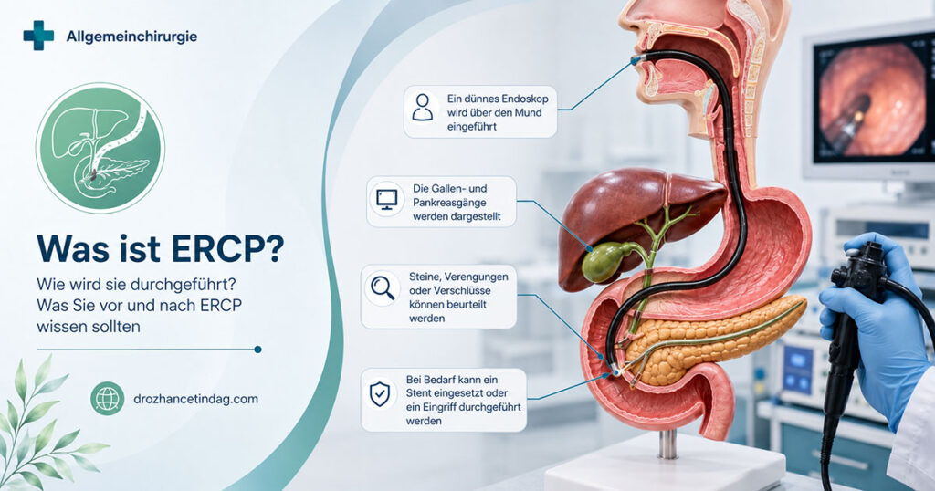 Was ist ERCP und wie wird es durchgeführt? Wissenswertes vor und nach der ERCP